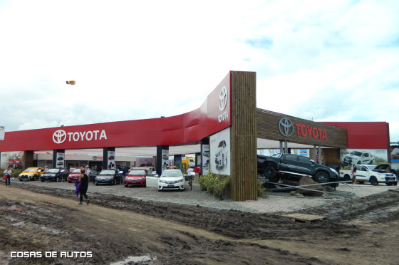 Stand de Toyota en ExpoAgro 2015