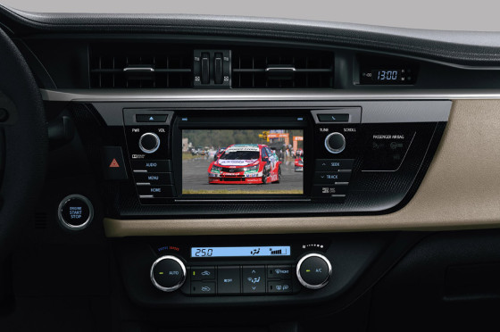 Toyota Corolla TV digital