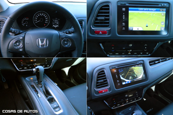 Interior del Honda-HR-V
