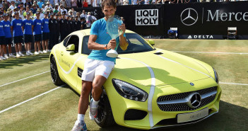 Nadal se ganó un AMG GT pero prefiere los Kia