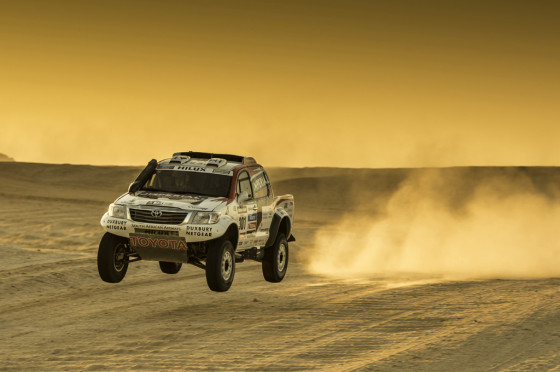 Toyota en el Dakar 2015