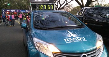 Nissan Note es el auto de las maratones de Buenos Aires