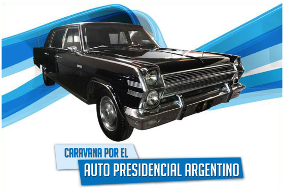Caravana por el Auto Presidencial Argentino