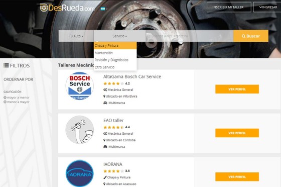 Se lanza en Argentina Desrueda.com