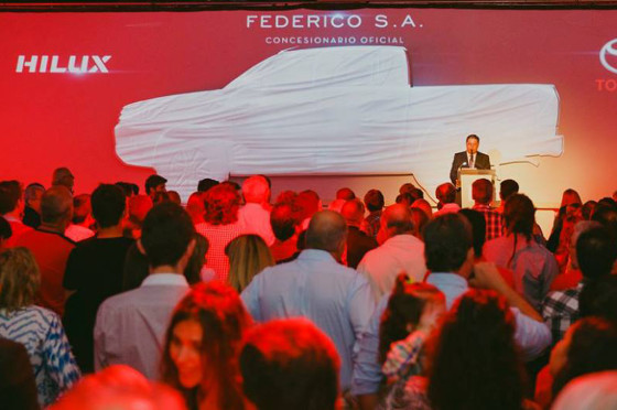 Lanzamiento de Nueva Hilux en Federico S.A.