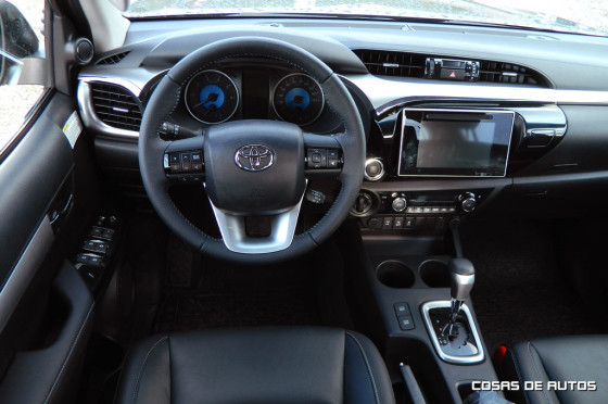 Interior de la Nueva Hilux