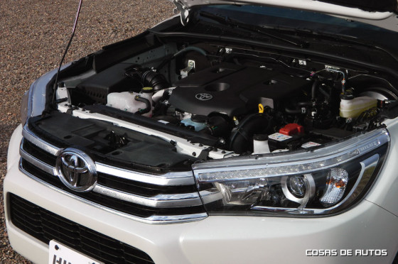 La Nueva Hilux ofrece nuevos conjuntos de motor y transmisiones.