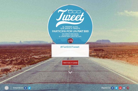 #Fiat500Tweet