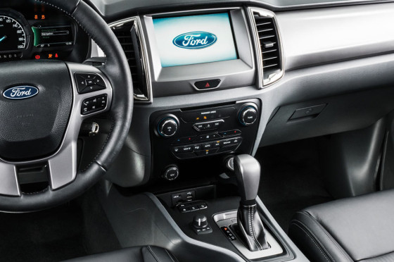 Interior de la Nueva Ford Ranger