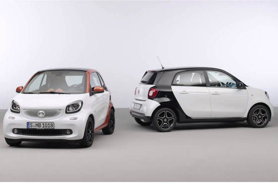 smart fortwo y forfour
