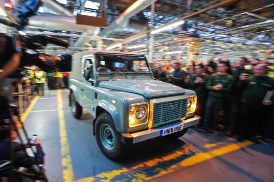 Último Land Rover Defender
