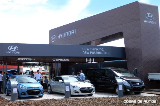 Stand de Hyundai en ExpoAgro 2016