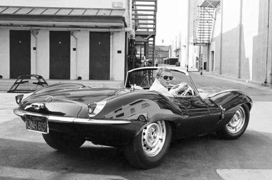 Jaguar XKSS y Steve McQueen