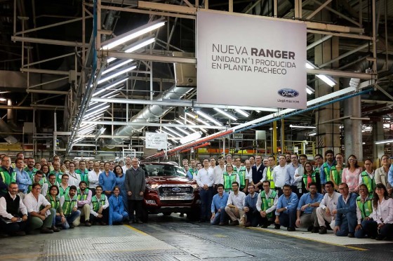 La Nueva Ranger 2016 sale de Pacheco
