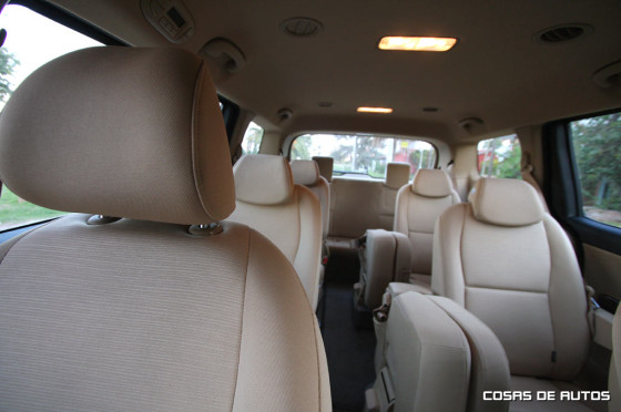 Test de Kia Carnival - Foto: Cosas de Autos