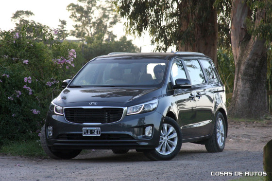 Test de Kia Carnival - Foto: Cosas de Autos