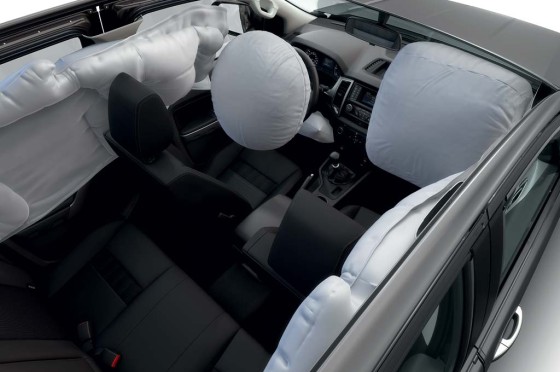 Airbags en la Nueva Ranger