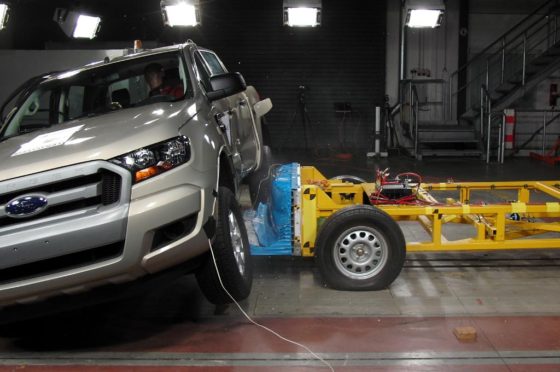 Nueva Ranger probada por Latin NCAP