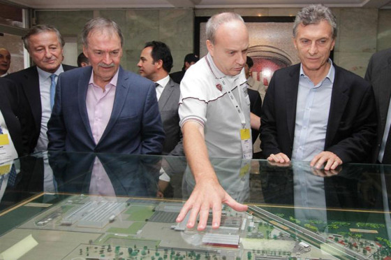 Macri en Fiat Ferreyra