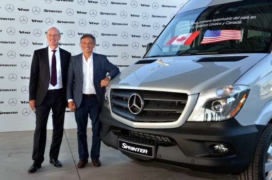 Mercedes-Benz inició exportaciones a EE.UU, y Canadá