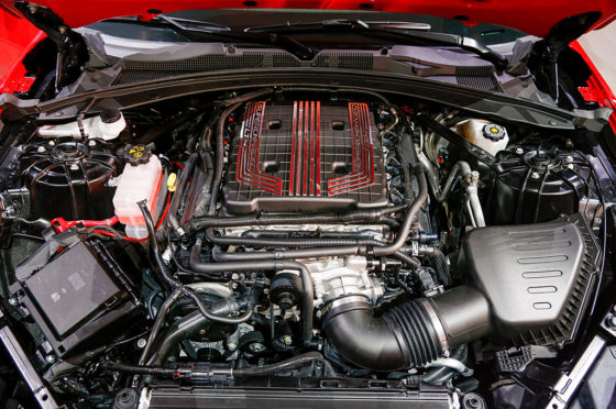 Motor V8 del Nuevo Camaro ZL1 2017
