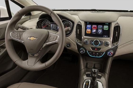 Interior del Nuevo Cruze