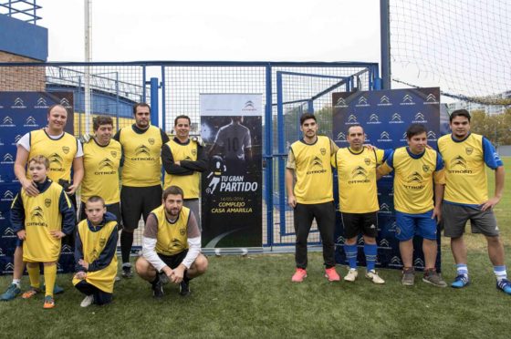 Citroen les cumplió el sueño a los ganadores del concurso "Tu Gran Partido"