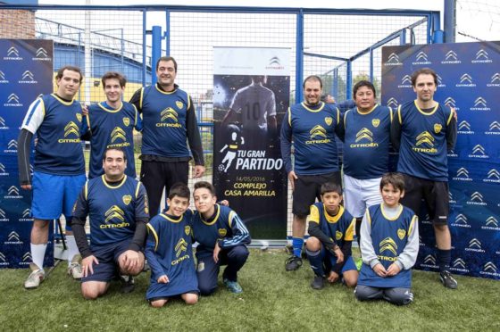 Citroen les cumplió el sueño a los ganadores del concurso "Tu Gran Partido"