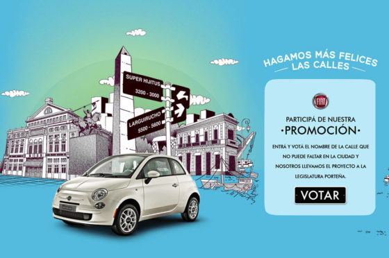 Fiat lanza la campaña Calles Felices