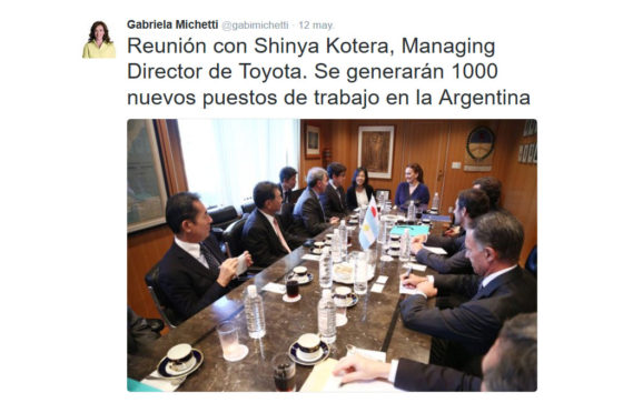 Toyota sustituirá importaciones y generará mil empleos indirectos
