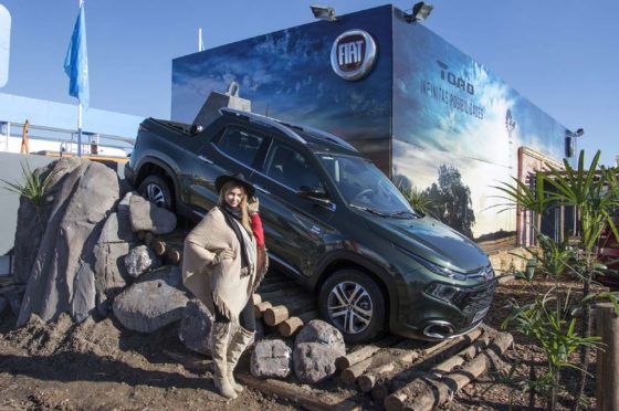 La Fiat Toro estuvo en Agroactiva
