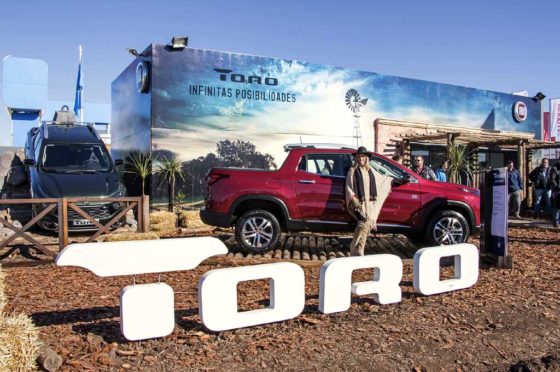 La Fiat Toro estuvo en Agroactiva