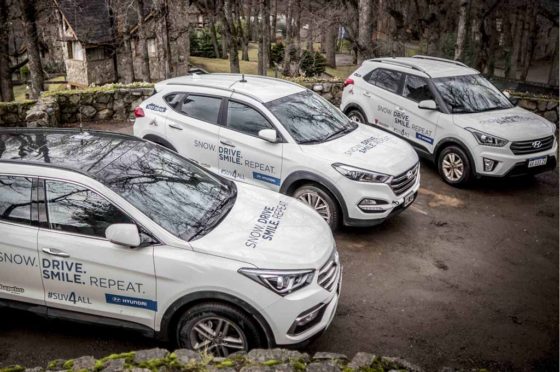 Hyundai realizó la Travesía #SUV4ALL