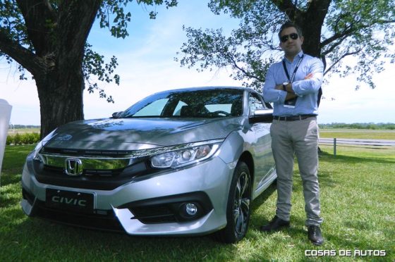 Federico Vahle, gerente senior de la División Comercial de Honda Argentina