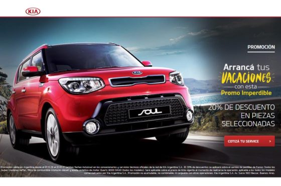 Kia Posventa Verano 2017