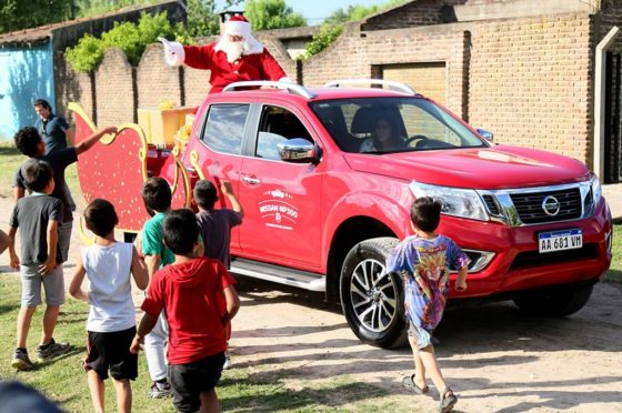 Nissan Argentina cerró de manera exitosa su campaña #AyudantedeSanta