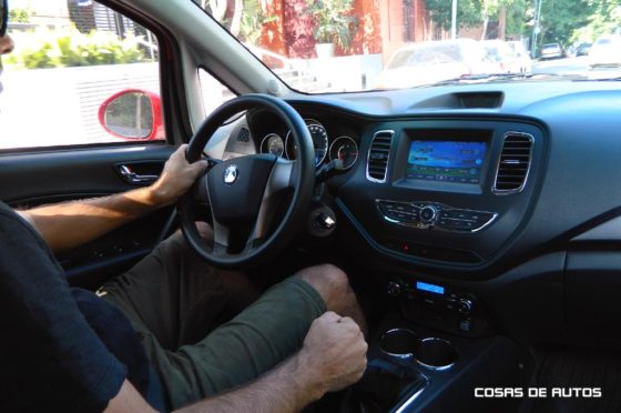 Test Geely 515 hatch - Foto: Cosas de Autos
