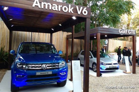 Stand de VW en Cariló