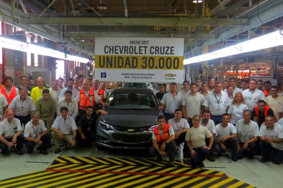 Cruze 30 mil salido de Rosario