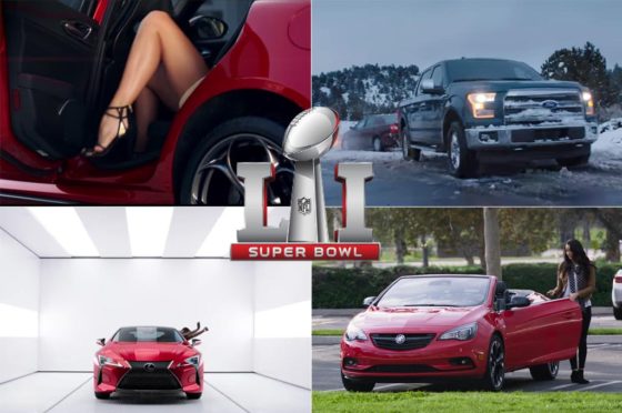 Las publicidades de la industria automotriz de la final del Super Bowl LI
