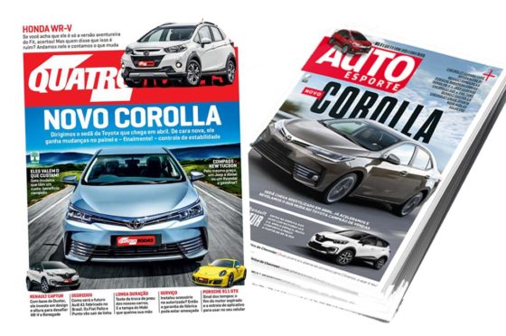 Nuevo Corolla en la prensa de Brasil