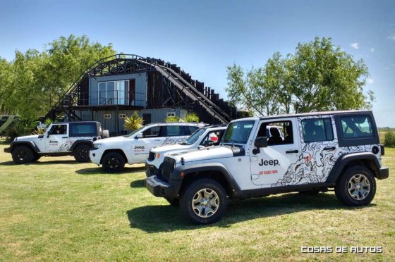 Gama Jeep en Off Road Park de Pinamar