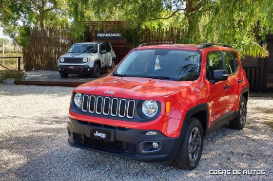 Jeep Renegade en Off Road Park en Pinamar