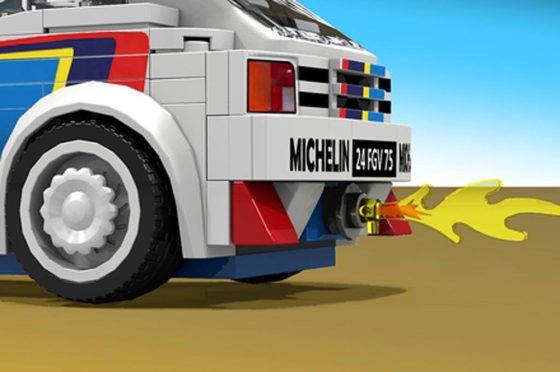 Peugeot 205 T16 en Lego
