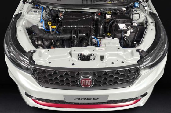 Motor 1.8 del Fiat Argo (en este caso en el HGT)