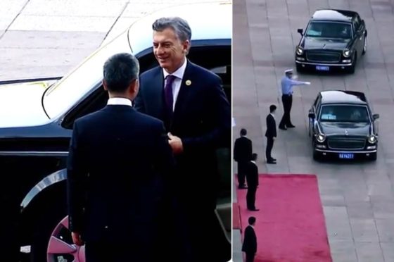 El presidente Macri en China