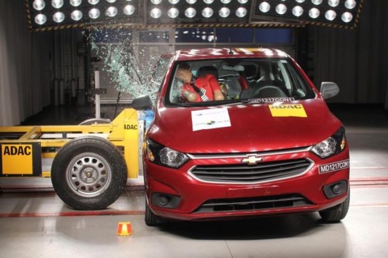 LatinNCAP Chevrolet Onix 2017