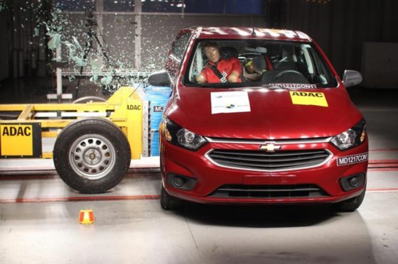 LatinNCAP Chevrolet Onix 2017
