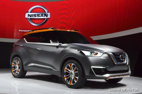 Nissan Kicks concept, presentado en el Salón de San Pablo 2014 - Foto: Cosas de Autos