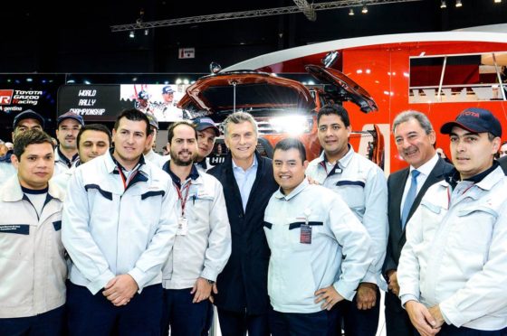 Macri en el Salón de Buenos Aires